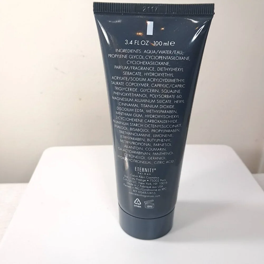 Calvin Klein Eternity For Men After Shave‎ Balm 3.4 FL. OZ fragrance scented